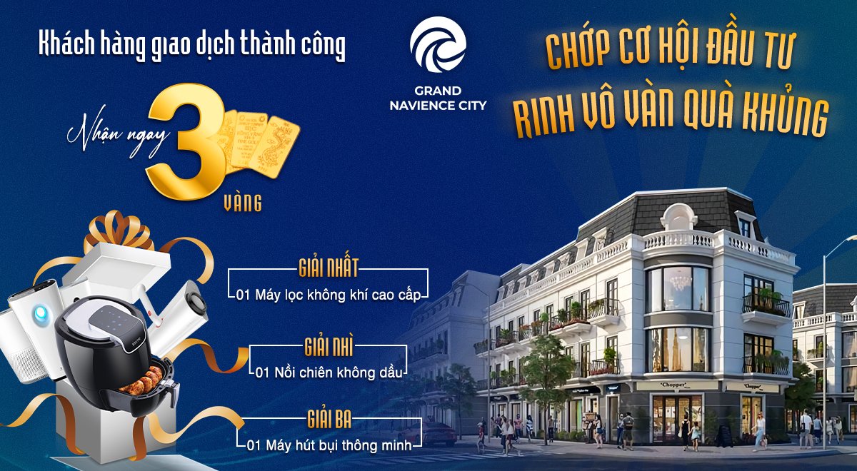 Quà tặng sự kiện giới thiệu dự án Grand Navience City Bình Định